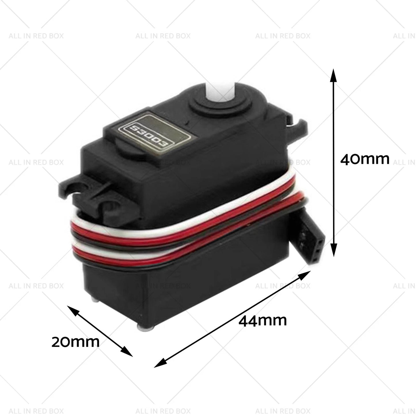 4 x High Torque Standard Servos for Futaba S3003 RC Car Plane Boat Helicopter