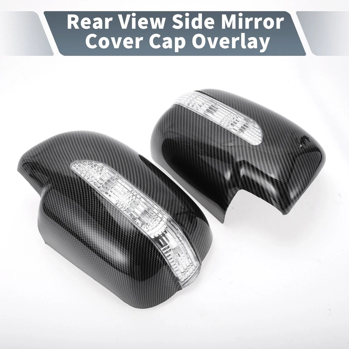 Rearview Mirror Cover Overlay Carbon Fiber for Lexus RX330 (2004-2006)