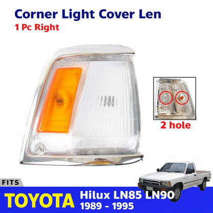 Corner Light Lamp Cover Lens RH Fits Toyota Hilux LN85 Pickup Truck 1989-95 D06