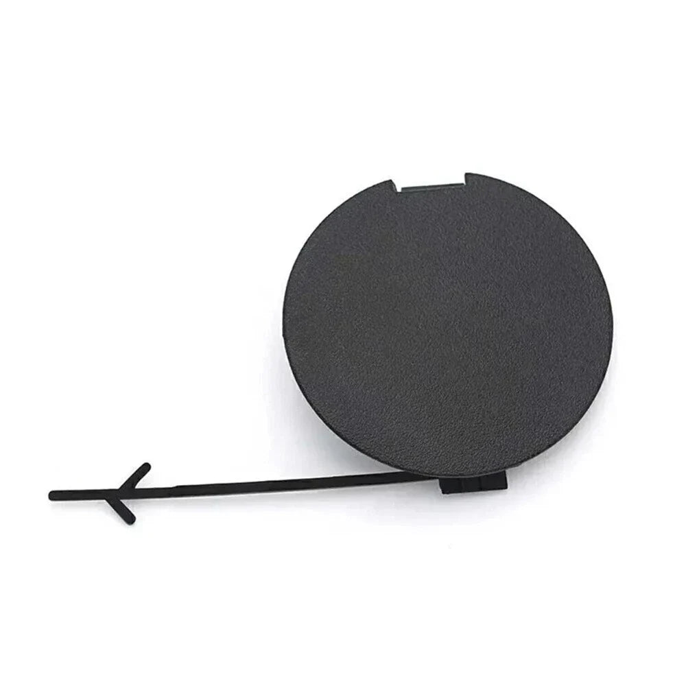 Black Front Bumper Tow Hook Eye Cap Cover for Jeep Renegade (2015-2020)