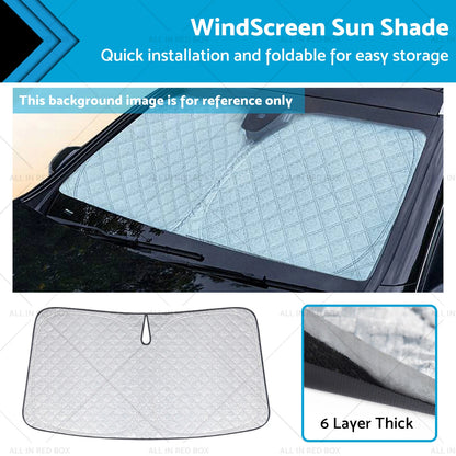 6 Layer WindScreen Sun Shade for Subaru Forester (2019-2024) UV Protection