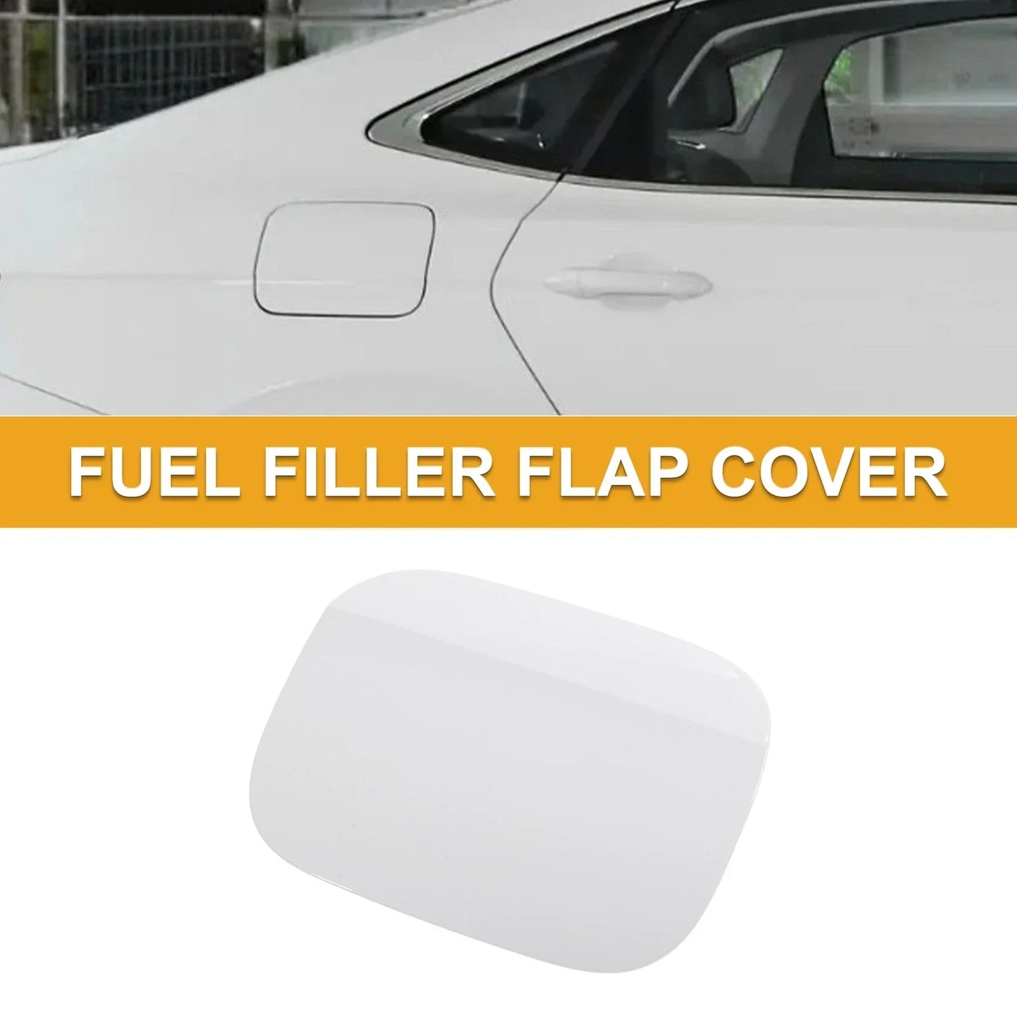 Fuel Tank Door Cap for Mercedes-Benz A180 (2019-2021) Clip Type, White