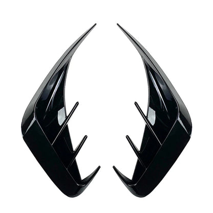 Rear Bumper Canards Lip Splitter Fins for BMW 3 Series G20 M-Sport (2019-2021)