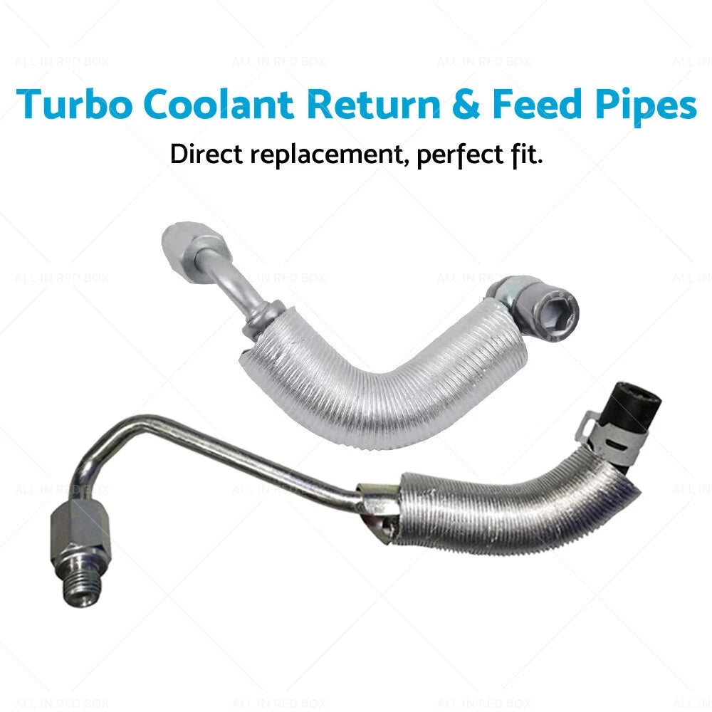 Turbo Coolant Return & Feed Pipes for Holden Barina Cruze 1.4L (2011-2016)
