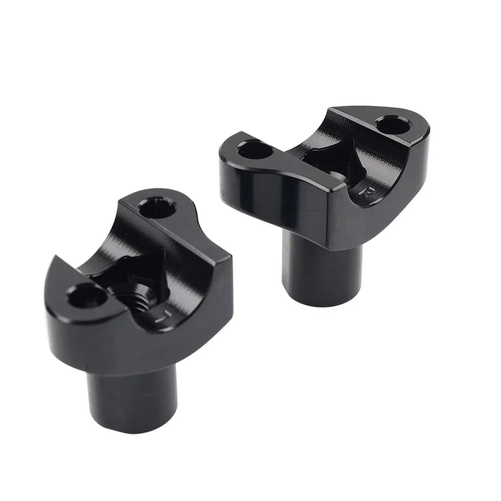 2" Straight Handlebar Risers for Harley Dyna Sportster Softail