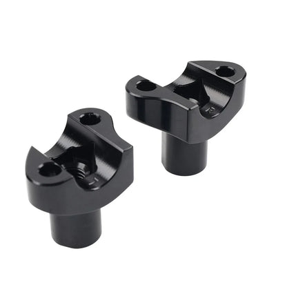 2" Straight Handlebar Risers for Harley Dyna Sportster Softail