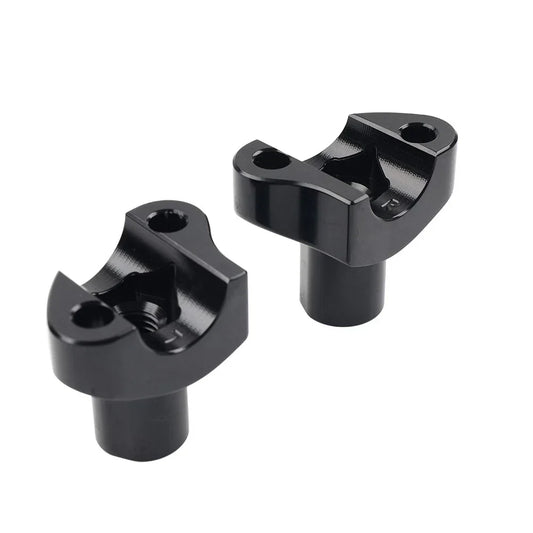 2" Straight Handlebar Risers for Harley Dyna Sportster Softail