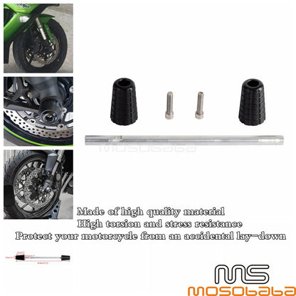 Front Axle Crash Slider Fork Protector for Harley Sportster S (2021-2024)