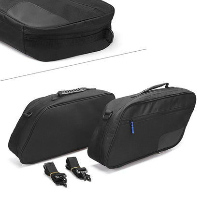 Black Side Luggage Saddle Bags for BMW R18 B Transcontinental K1600B