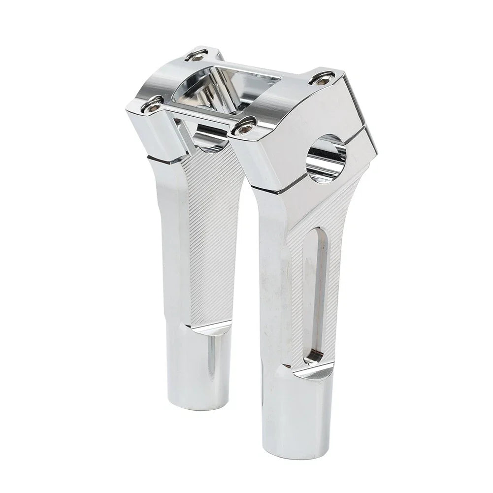 Chrome 6'' Pullback Handlebar Riser for Harley Dyna M8 Softail Street Bob (18-21)