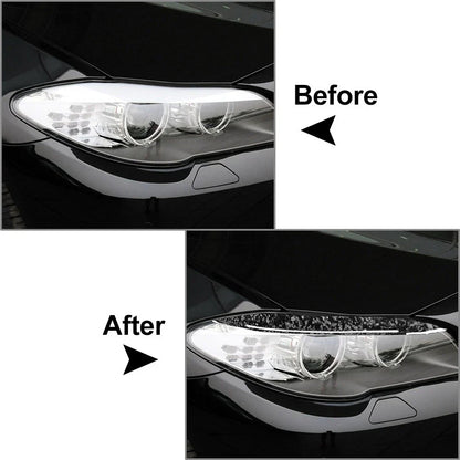 Front Headlight Eyebrow Eyelid Covers for BMW 5 Series F10 (2010-2013)