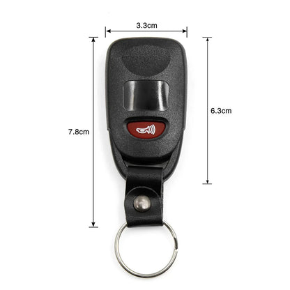 Car Key Fob Shell Case for Hyundai Elantra Sonata 4 Button (2011-2020)