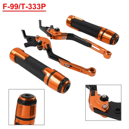 Folding Extendable Brake Clutch Levers Grip Set for Triumph Speed Twin (2019-2023)