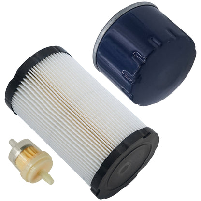 Air Filter Fuel Filter Oil Filter Replacement Set for John Deere (2005–2018)