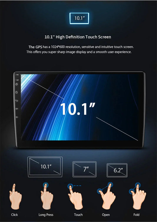 10.1'' Android Car Stereo GPS Navigation for Jeep Liberty (2008-2012)