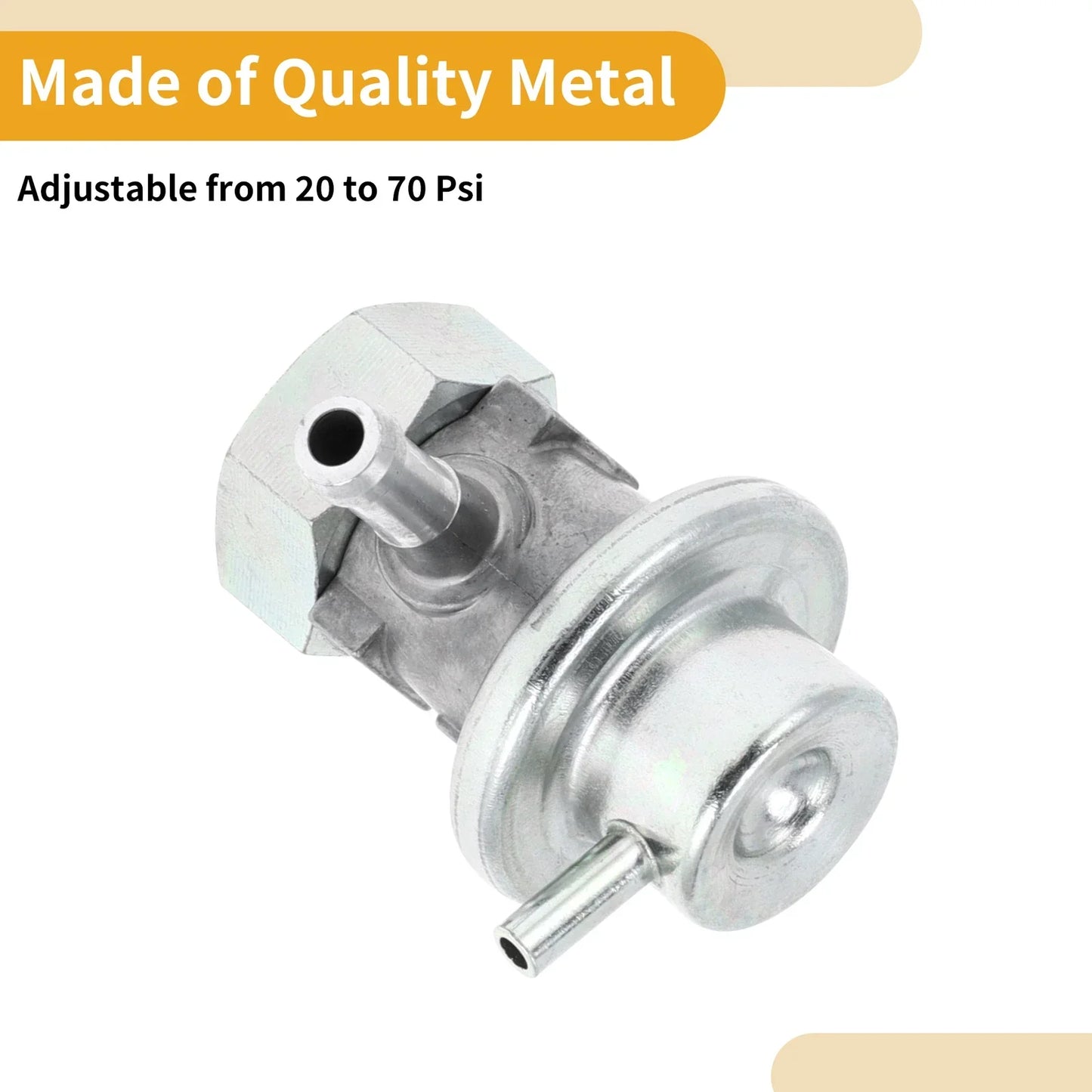Fuel Pressure Regulator for Honda Civic (1997-2003) Metal 1 x Regulator