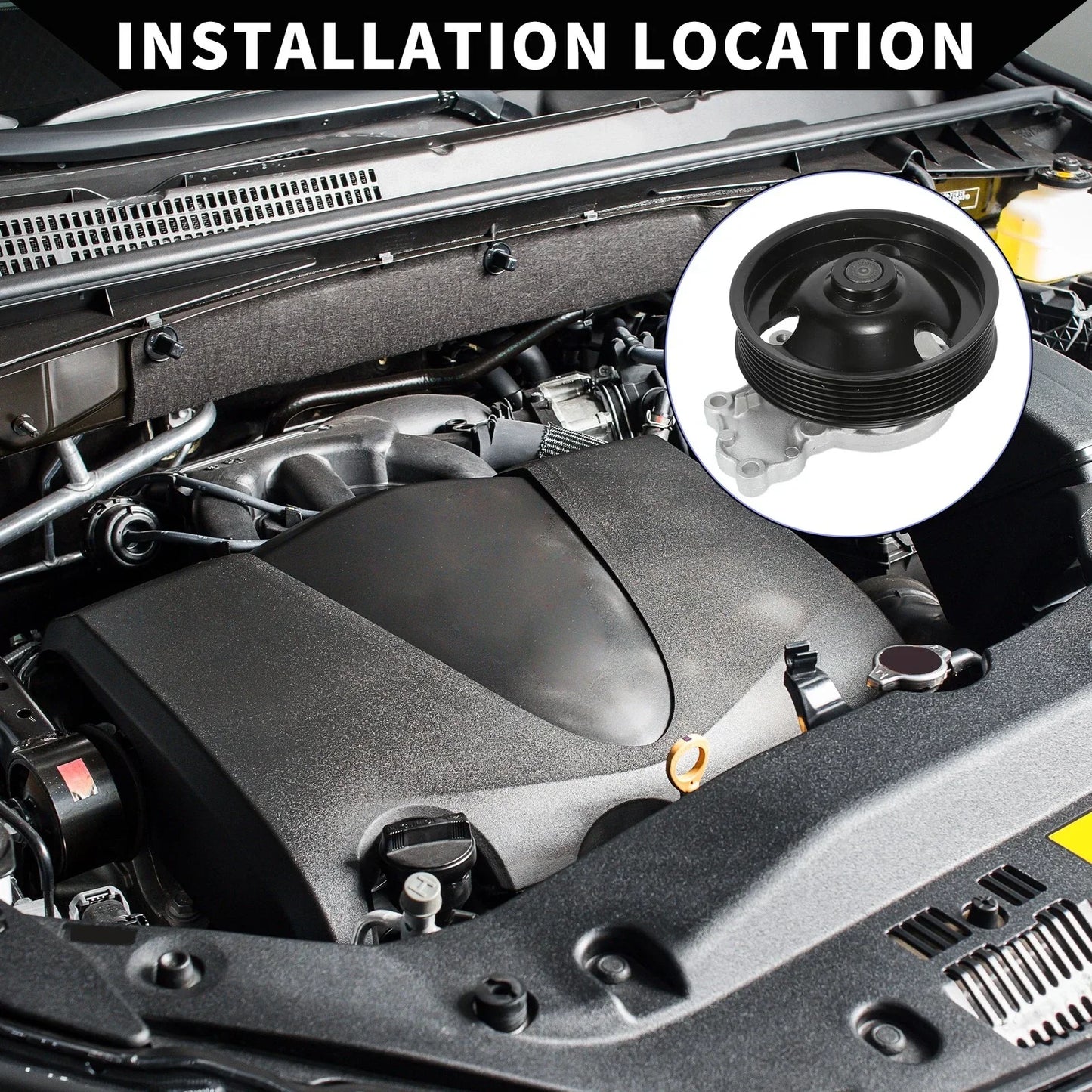 Water Pump with Rubber Ring Kit for Honda Accord City (2013-2015)