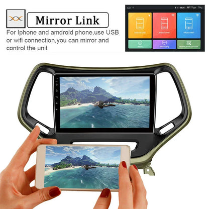 10.1" Android GPS Navi Radio Stereo for Jeep Cherokee (2015-2018)