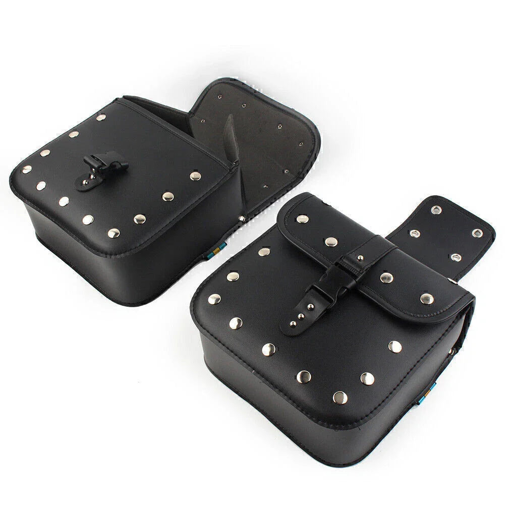Universal Motorcycle Saddle Bags Side Storage Luggage for Bike