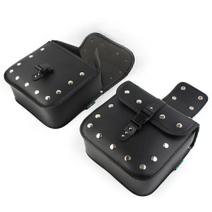 Universal Motorcycle Saddle Bags Side Storage Luggage for Bike