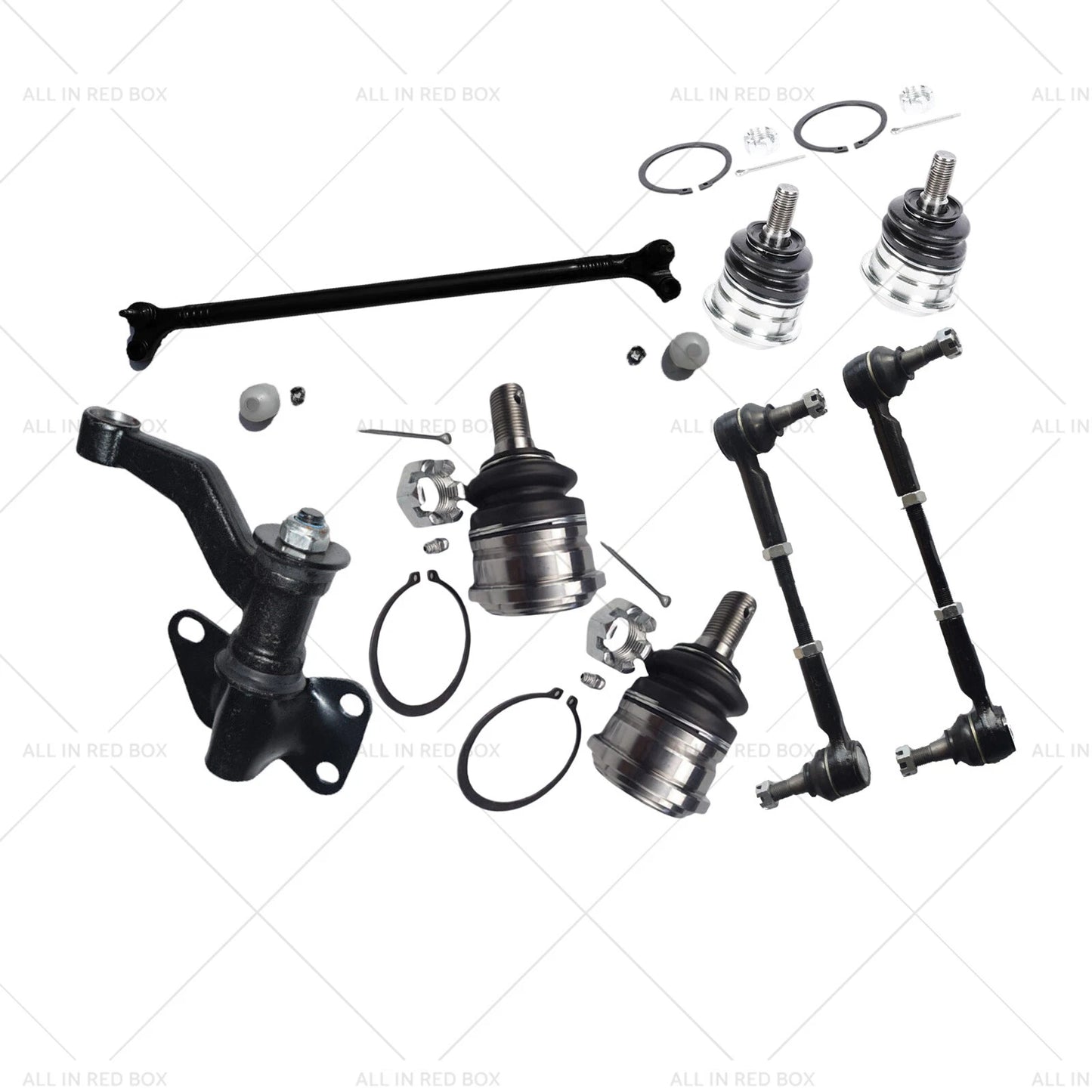 Ball Joints, Idler Arm, Tie Rod Ends for Nissan Navara D22 (1997-2016)