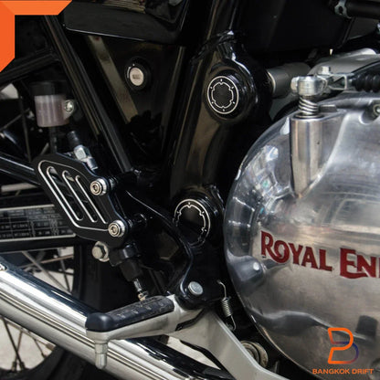 Throttle Body Guard Black Aluminium for Royal Enfield Interceptor 650