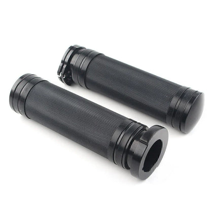 Black Handlebar Handgrip for Harley Sportster Dyna Softail Touring