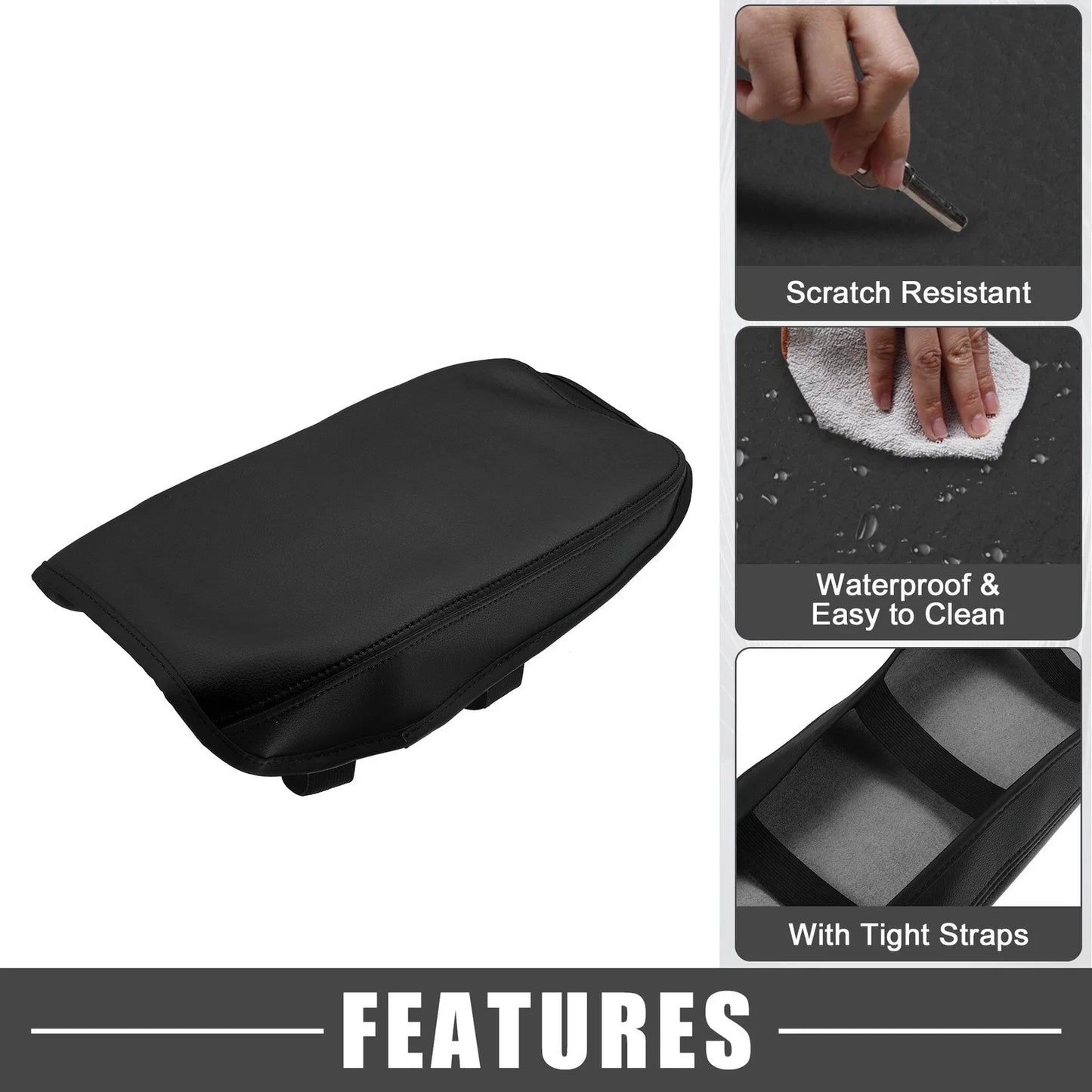 Center Console Pad Armrest Seat Box Cover for Hyundai Tucson (2022-2023)
