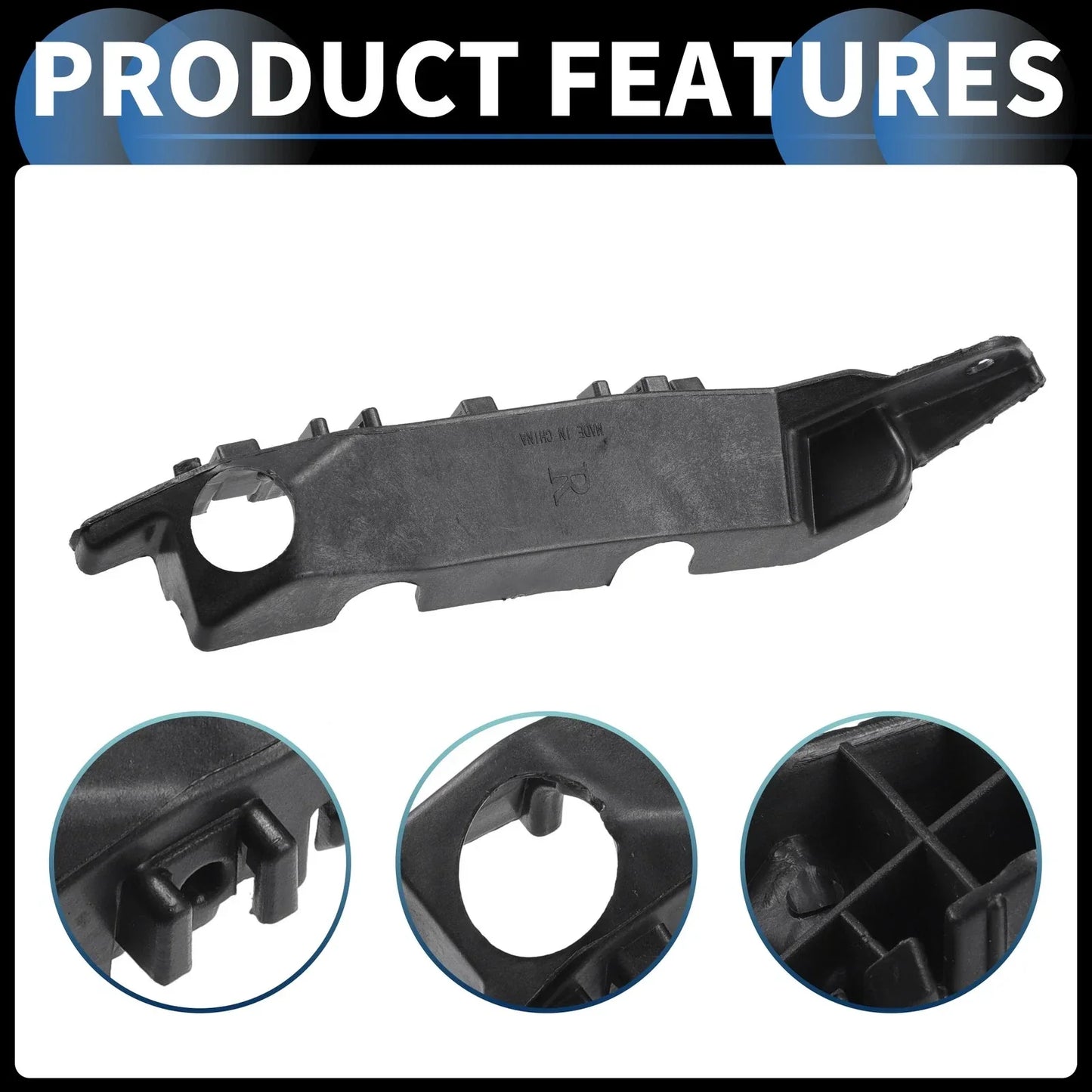 Right Front Bumper Retainer Bracket for Hyundai Elantra (2011-2016)