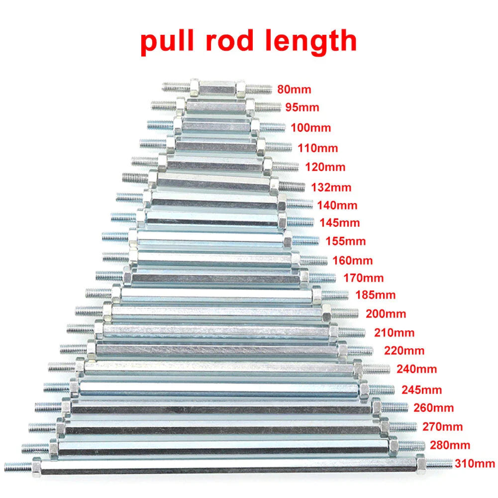 100mm M8 Ball Joiner Bolt Tie Rod for ATV Go Kart Buggy Quad Dirt Pit Bike