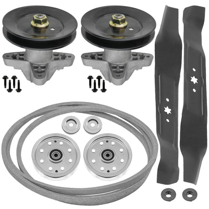Deck Spindle Blade Pulley Belt Replacement for MTD Cub Cadet 42" (2005–2009)