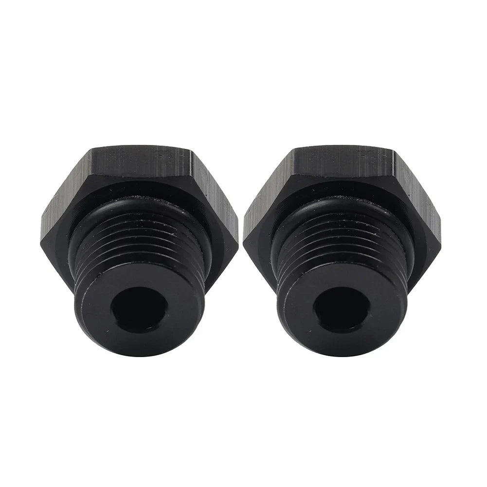 Aluminum 4AN Block Off Cap ORB Plug Male Fitting Adapters