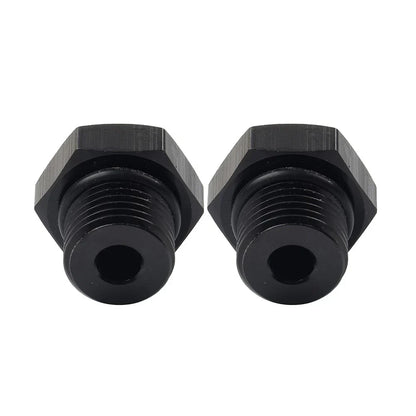 Aluminum 4AN Block Off Cap ORB Plug Male Fitting Adapters