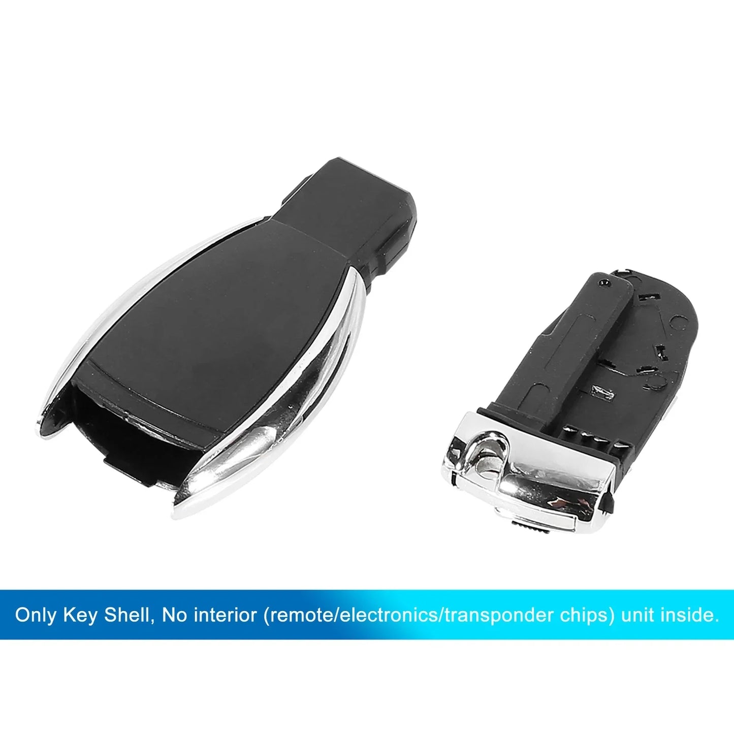 Uncut Key Fob Remote Case Shell for Mercedes