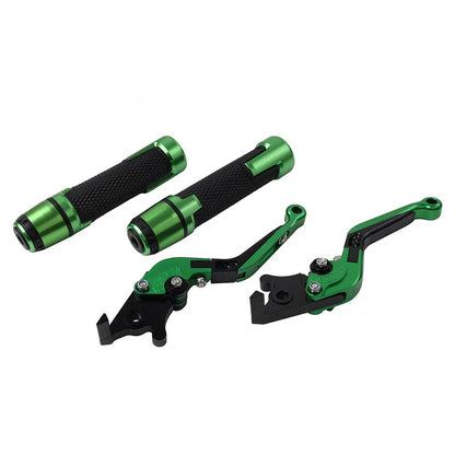 Green Extendable Brake Clutch Levers for Honda CBR125R CBR150R (2004-2023)
