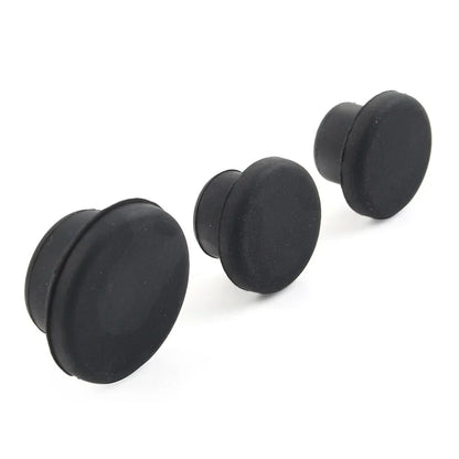 Tailgate Rubber Dust Plugs 3 x for Jeep Wrangler JL (2018 - up) Black