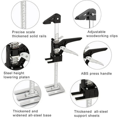 Labor Saving Arm Jack 300KG Adjustable Height for Furniture