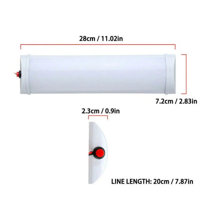 2 x 12V LED Interior Roof Ceiling Light for MOTORHOME