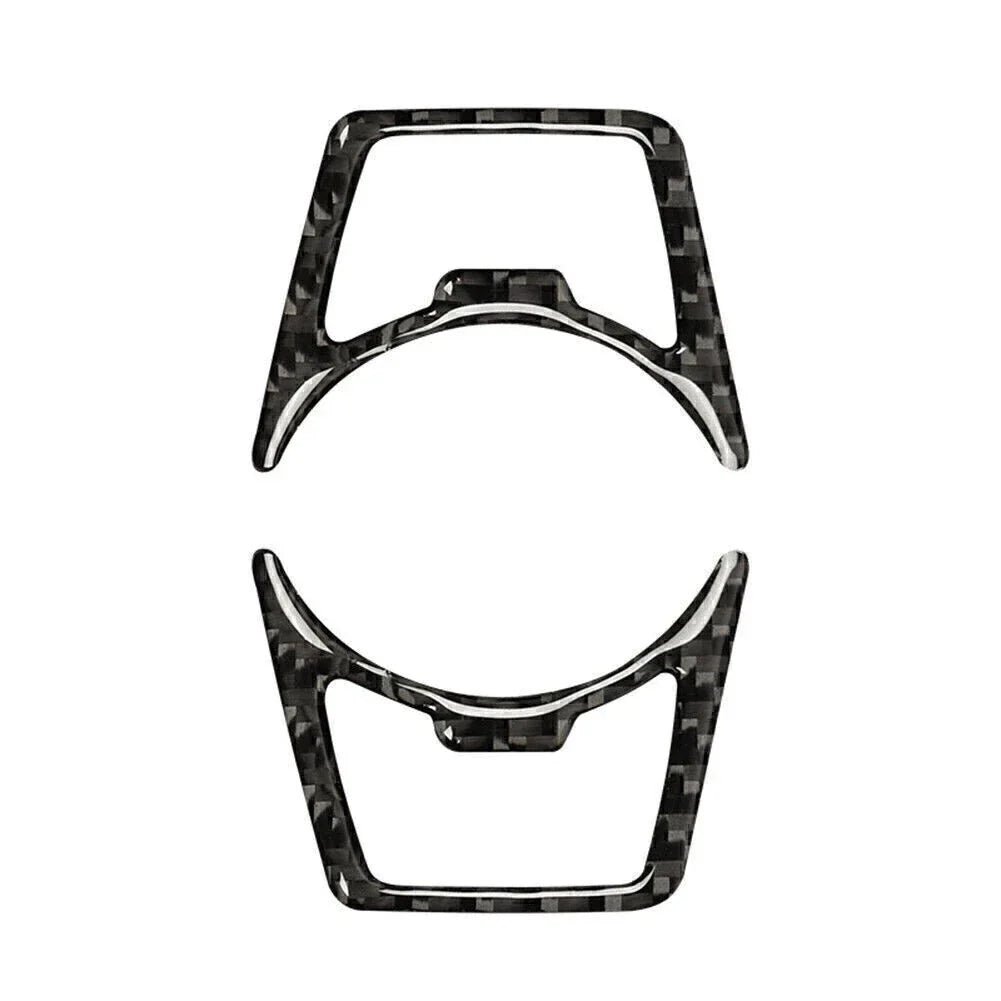 Carbon Fiber Headlight Switch Trim Sticker for Ford F150, Mustang, Explorer (2014-2023)