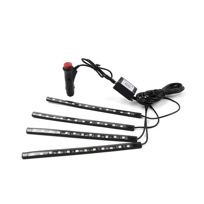 48 LED RGB Voice Control Decorative Floor Atmosphere Light Lamp