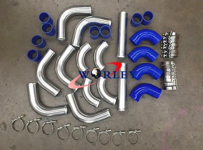 2.5" Aluminum Universal Intercooler Turbo Piping Kit