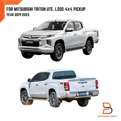 Diff Lock 4x4 Side Cabin Rear Bed Sticker Decal for Mitsubishi Triton Ute (2009-2023)