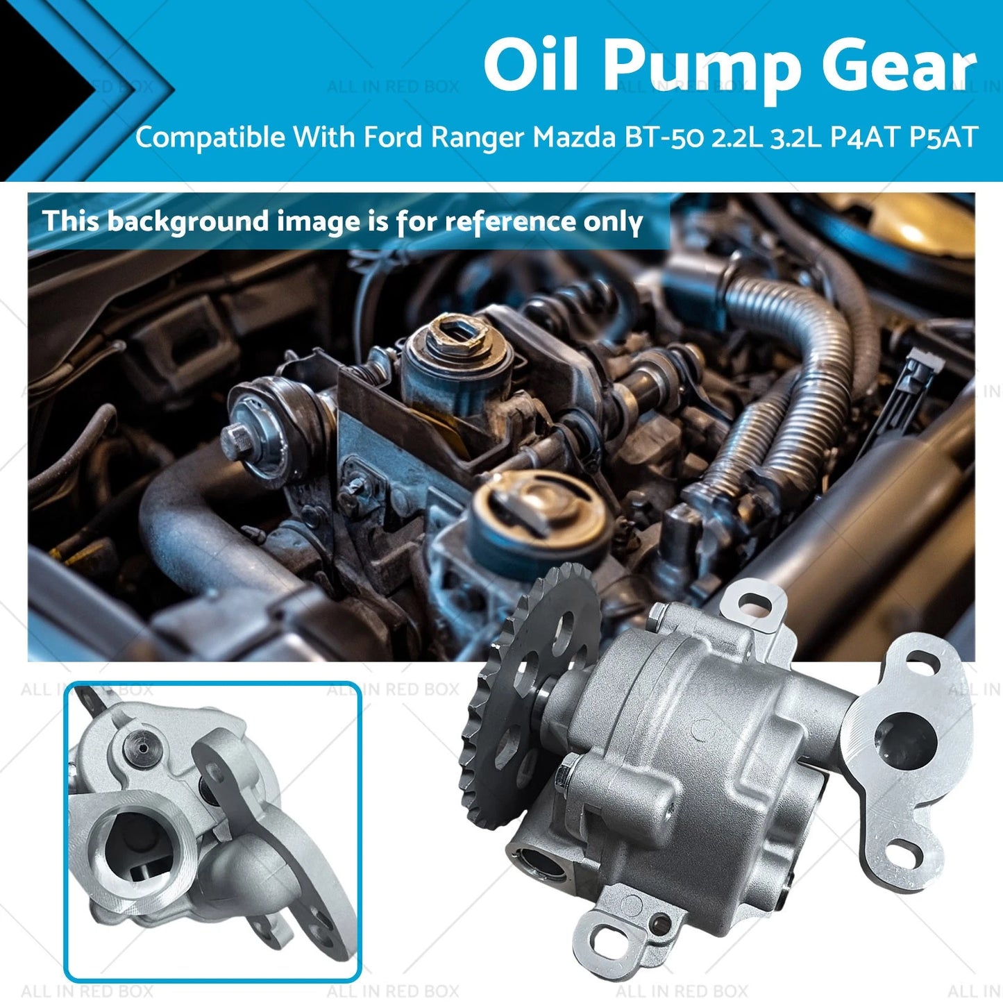 Oil Pump for Mazda BT-50, Ford Ranger PX 2.2L, 3.2L (2011-2023)