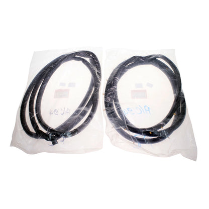 Front Door Weatherstrip Set for Honda Accord DX LX Sedan 1994-1997