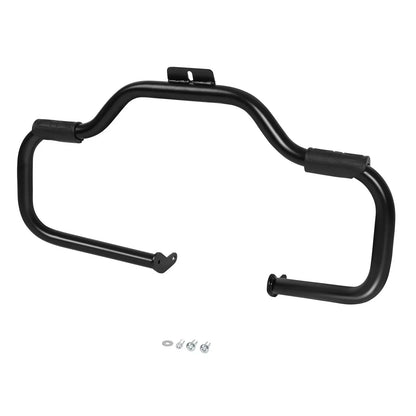 Mustache Engine Guard Crash Bar & Footpeg Clamps for Harley Softail (2000-2017)