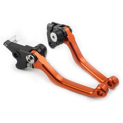 Dirt Clutch Brake Levers for Kawasaki KLX250 D-TRACKER (1993-1997) - ORANGE