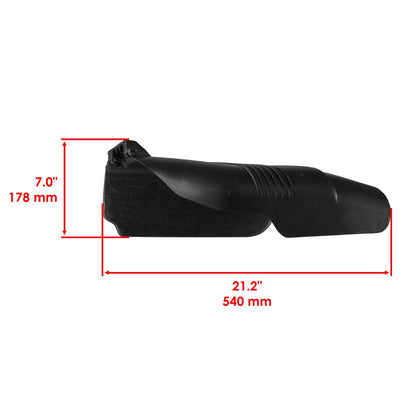 42 In Deflector Shield Replacement with Mounting Hardware for Husqvarna YTH2242 (2011–2018)