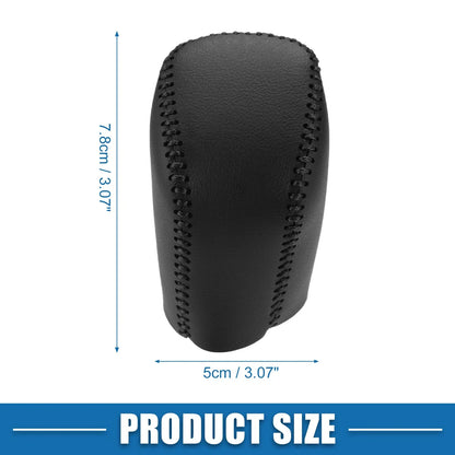Gear Shifting Knob Cover Trim for Lexus GS 300 (2018-2019) Faux Leather Black
