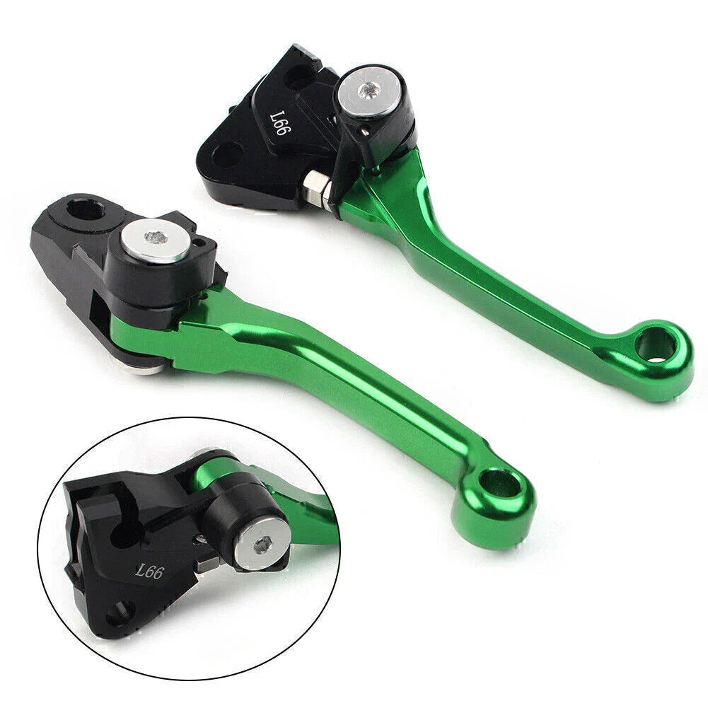 Pivot Green Brake Clutch Levers for YAMAHA YZ 250F 426F 450F (2009-2020)