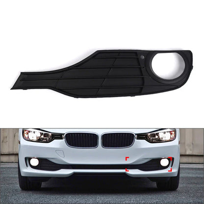 Left Side Front Bumper Fog Light Grille for BMW 3 Series F30 F31 (2012-2015)